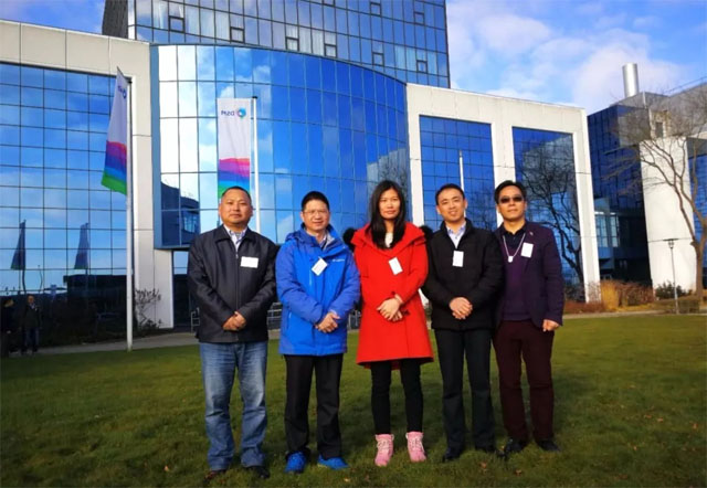 博皓考察團于荷蘭茲沃勒&middot;力聯(lián)思總部留影