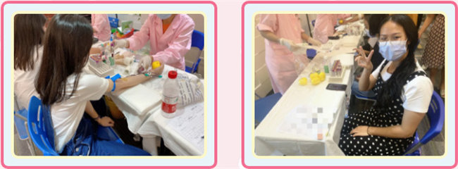 捐獻青春熱血,彩繪人生畫卷——廣東博皓總班委組織了一次“捐我熱血,呵護生命”的無償獻血公益活動 -2