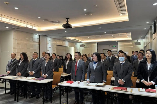 廣東博皓2025年目標動員宣誓大會